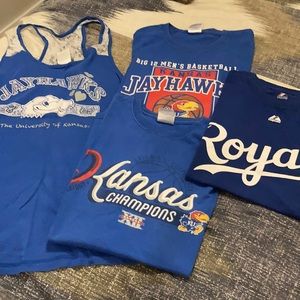 Kansas Jayhawks / Kansas City Royals top bundle
